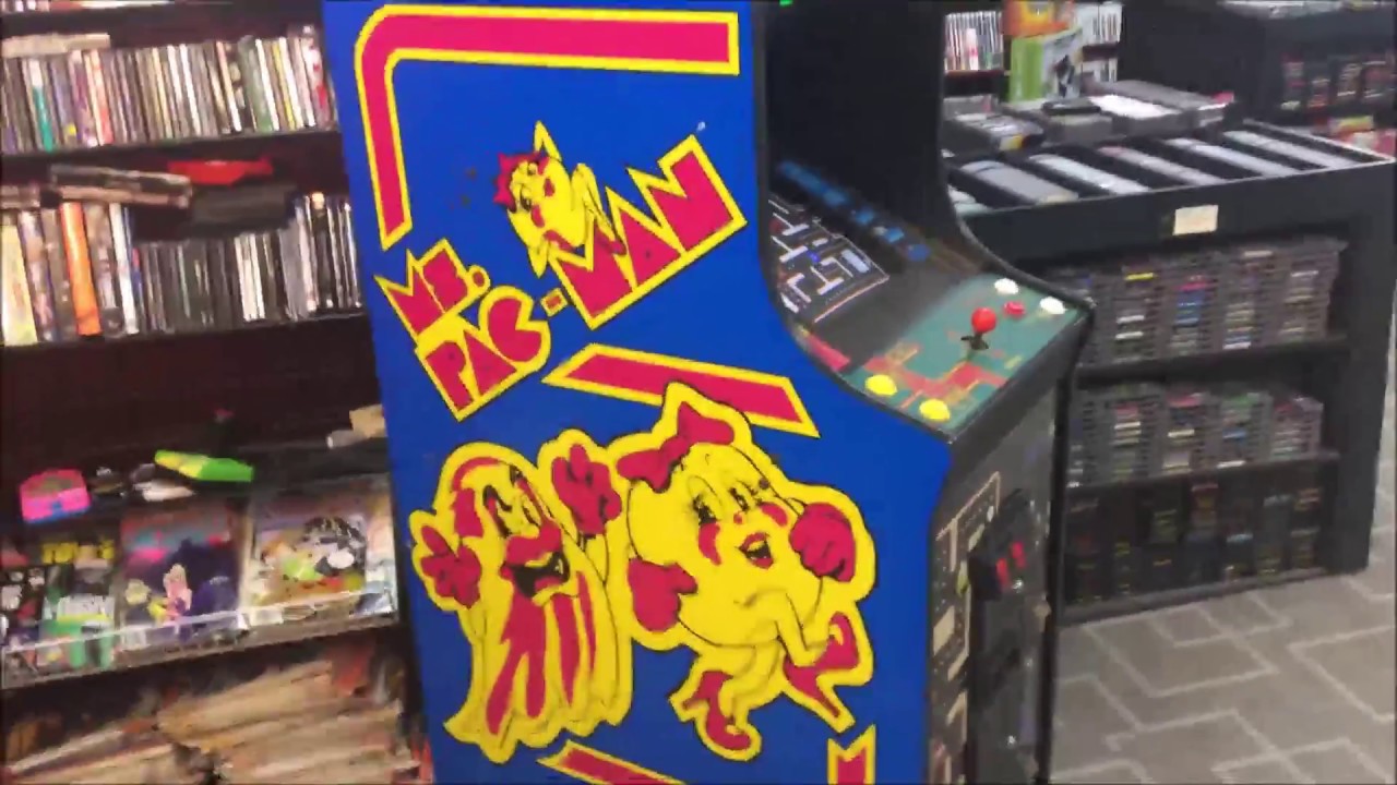 Namco S Ms Pac Man Galaga Cabaret Reunion Arcade Cabinet