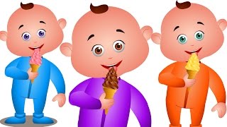 Five Little Babies Eating Icecream & Many More - Nursery Rhymes Collection - Jamjammies Kids Songs