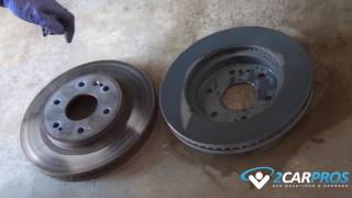 Front Brake Pads & Rotor Replacement 2015-Present Chevrolet Tahoe