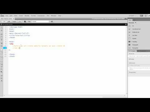 php+mysql Create Table 1(Object Oriented)