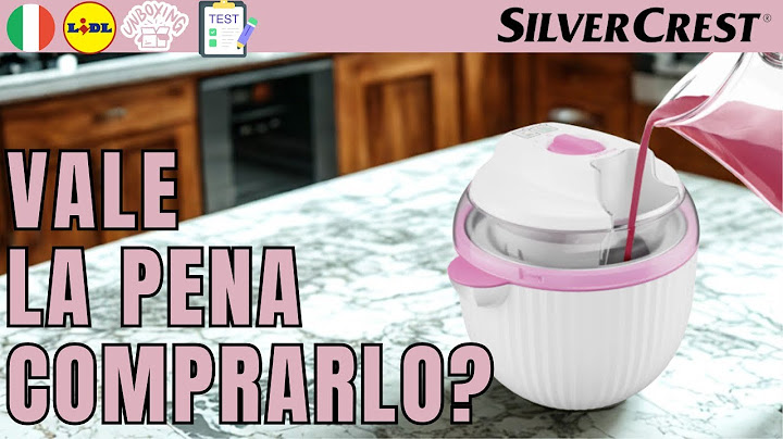 GELATIERA SilverCrest SECM 12 D1 ITALIA ITALIANO LIDL