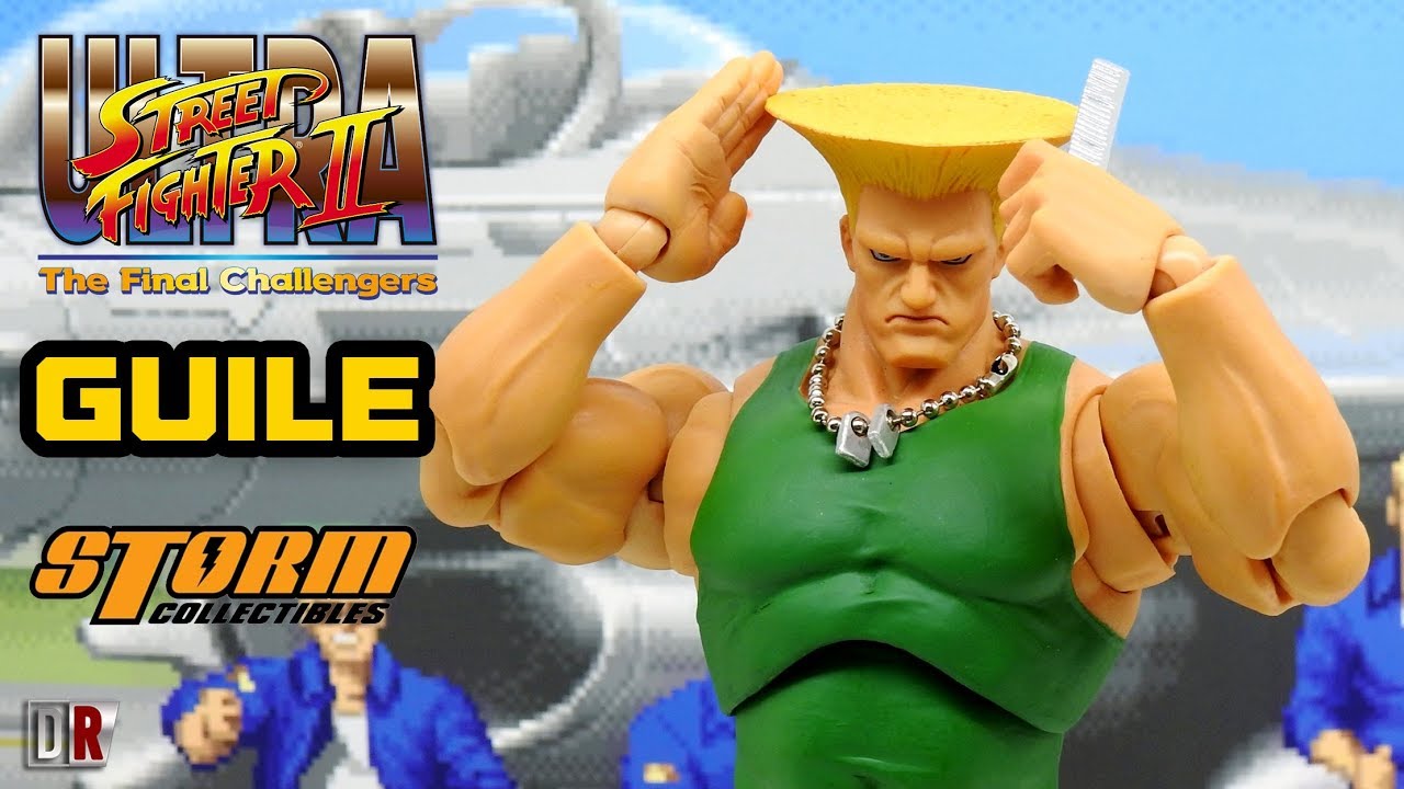 custom 1/6 street fighter Guile figure