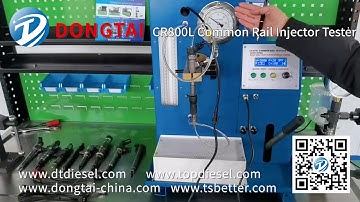 2020 CR800L TESTER TO TEST COMMON RAIL INJECTOR SIMPLE TESTING,