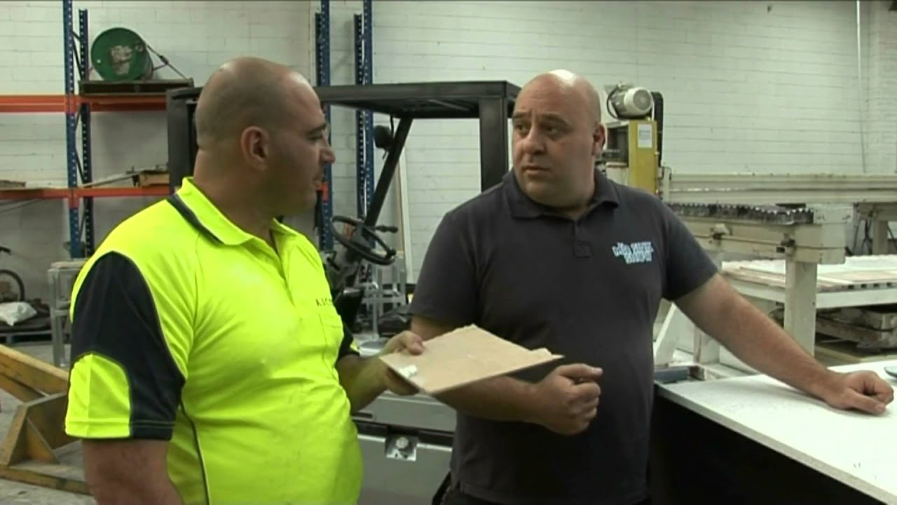 Handy Hint's S5E3 - How to patch up chips in Stone bench tops