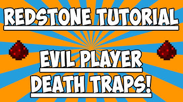 Minecraft: Redstone Tutorial - Evil Death Trap!