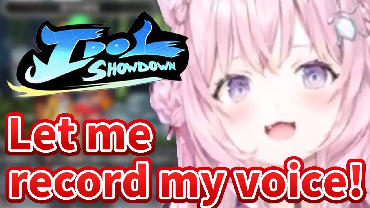 Koyori records and provides her voices to the game developer during her stream [Hololive/Eng sub]