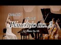 Johannes Brahms Piano Trio No.3 in c minor, Op. 101 | Raum Trio 라움트리오