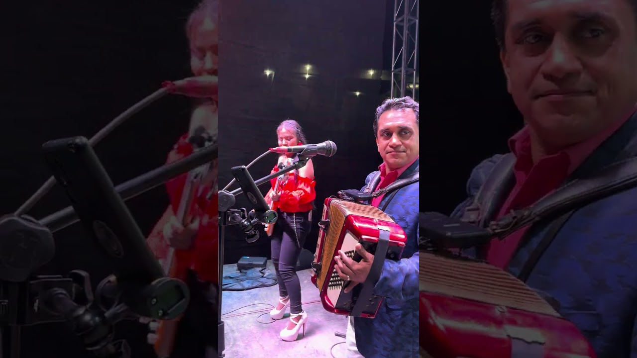 Asi toco el bajo esta chica en copanatoyac guerrero con los cumbieros del sur