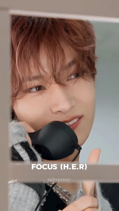 HEESEUNG SING FOCUS (H.E.R)   SNOOZE (SZA) with INSTRUMENTALS #ENHYPEN #SONGCOVER