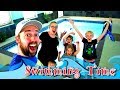 We Found a Pool Under Our House! Mr. E Mansion House Tour! / The Beach House