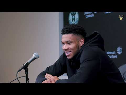 Giannis Antetokounmpo Press Conference | 27th Career Triple-Double Passing Elgin Baylor | 1.1.22