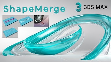 Shape Merge - Compound Object in 3ds Max | 3D Max Full Modeling Tutorials in Hindi |
