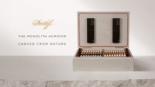 THE DAVIDOFF MONOLITH HUMIDOR | Carved from nature to last generations