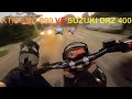 SMC 690 🚀 VS DRZ 400 ✈️ | PURE SOUND 🔊 | POV 📸