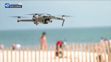 Drones now able to drop emergency floatation devices to keep swimmers safe in New York City
