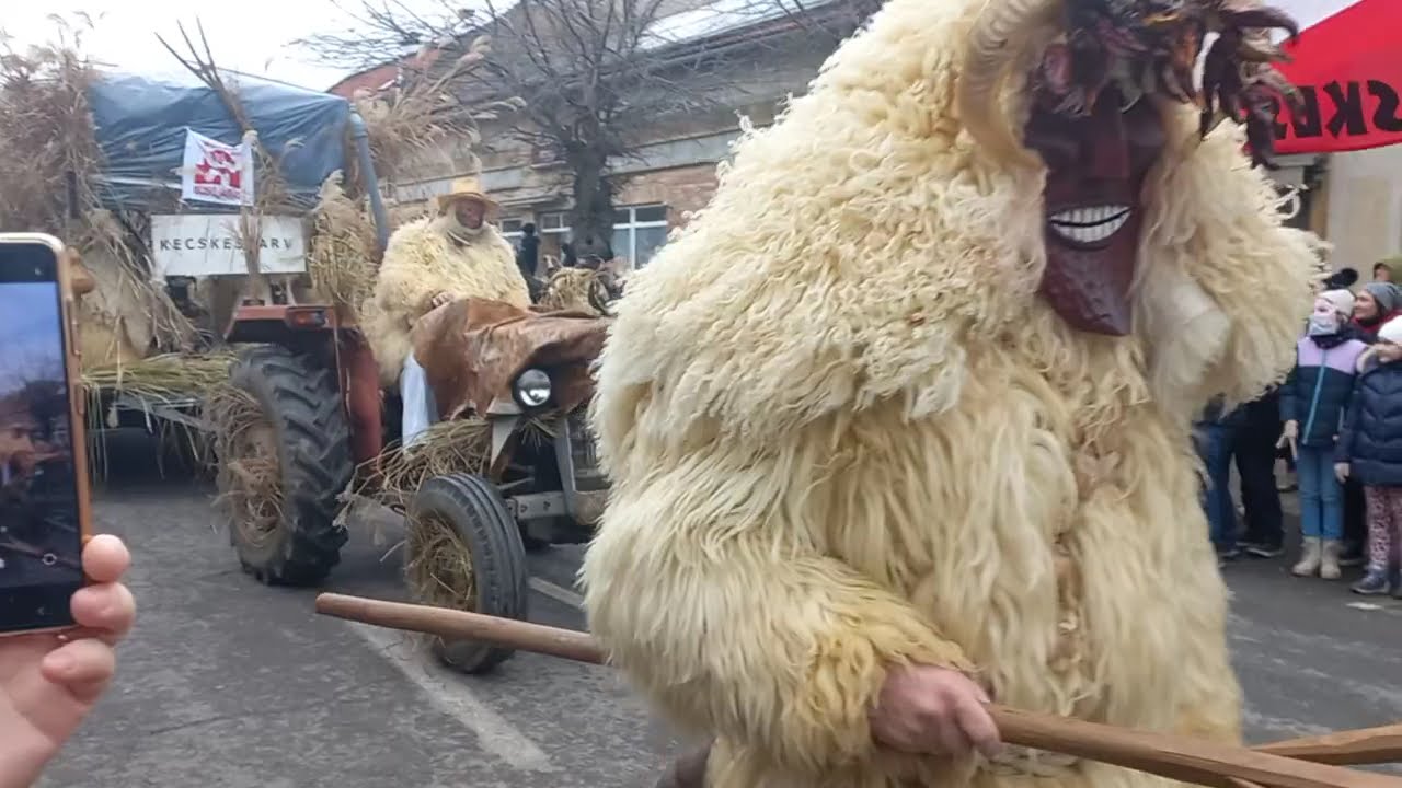 Scaring Away Winter with Monsters: Hungary’s Busójárás Parade!