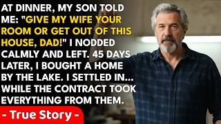My son told me Give your room to my wife or get out of this house right now, Dad. — So I packed...