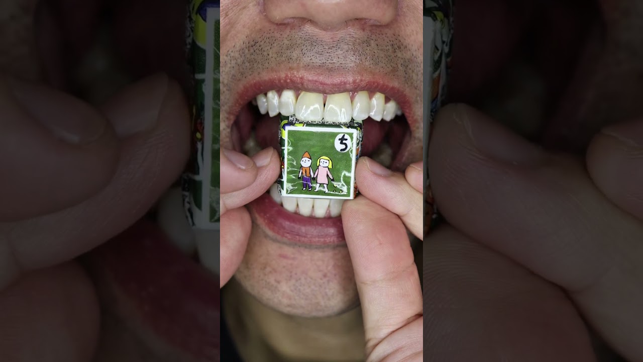 ASMR | Blue Bird Fairy Tale Chocolate Bite 