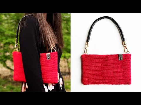 Geometric Bags! (Addi Express or Sentro 22 Needle Circular Knitting Machine  Pattern) 