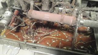 Telewizor Alga Gdańskie Zakłady Radiowe Model 21P3670 Prezentacja Wnętrza Telewizora .