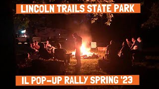 Spring Pop-Up Camper Rally '23 at Lincoln Trails State Park in Marshall Illinois