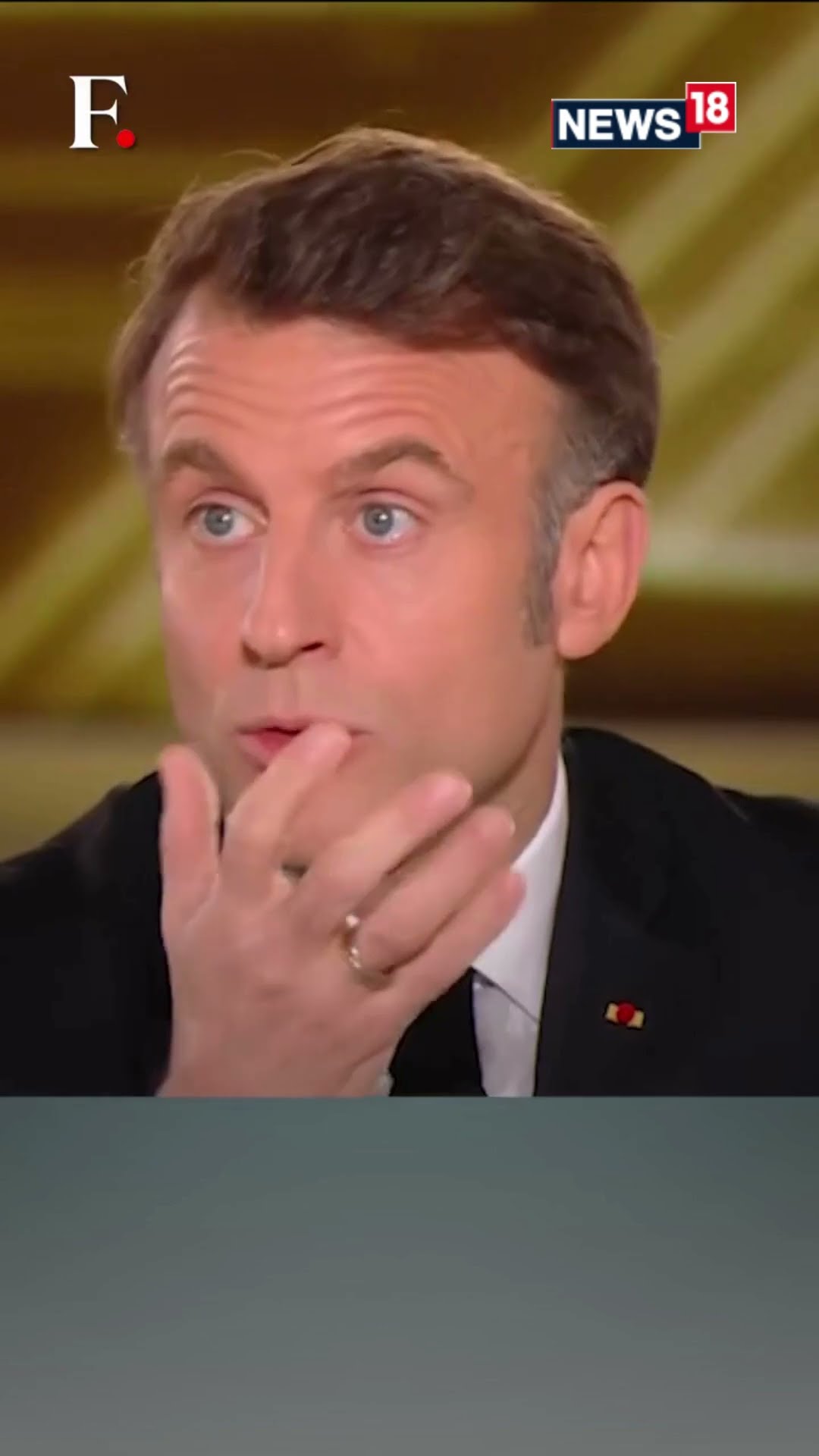 #MacronOnFirstpost: France's Emmanuel Macron: There Should be Global Regulation for AI | N18S