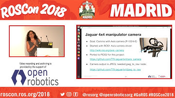 ROSCon 2018 Madrid ROS2 Supercharging the Jaguar4x4
