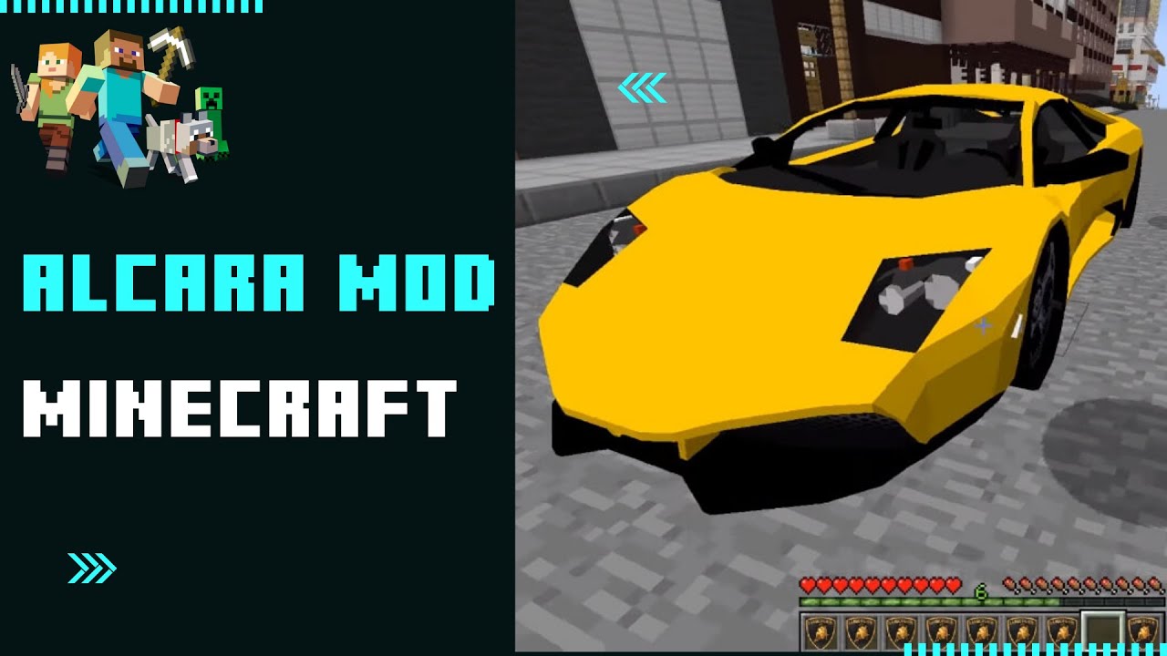 Alcara Mod 1 15 2 1 12 2 1 7 10 Drive Lamborghini Porsche In Minecraft