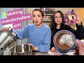 Trying To Make Marshmallow Art - Merrell Twins Live