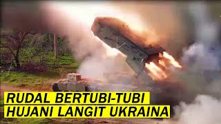 M3NGERIKAN!! Rusia menghujani langit Ukraina dengan rudal bertubi tubi