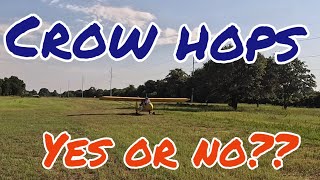 Showing You How I Crow Hop My Airplane