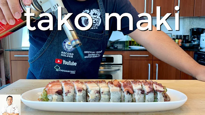 Tako Maki | Octopus Cooked 3 Ways: Boiled, Tempura Fried, Torched Grilled