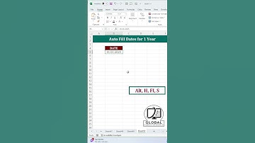 Automatic Date in Excel. #excel #exceltips #exceltutorial #excelshorts #ytviral #series #series #yt