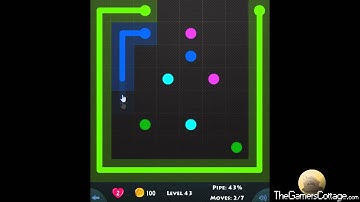 Flow Game Level - 343 [8x8] Mania Connect the Dots