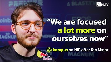 hampus: "The goal is just to play good Counter-Strike and have fun"
