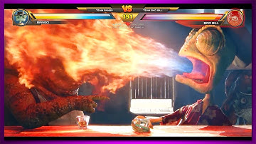 Chameleon vs Gila Monster with Healthbars | Concept Game UI