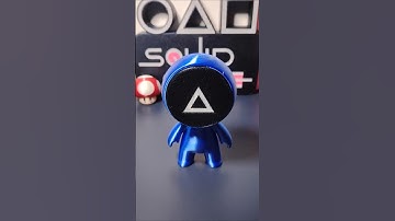 3D Printed Squid Game Blue Guard #squidgame #shorts #asmr #3dprinting #3dprinter #reels #satisfying