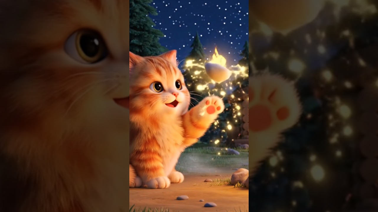 Campfire Kitty and the Glow Pebble 