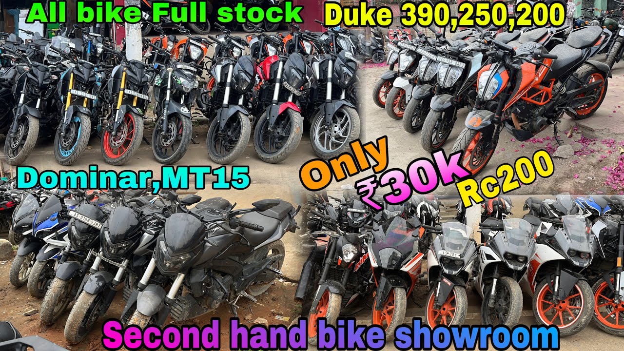 এইবাৰ All bike Full stock Duke 80% of 250,200,MT15,Ns200,r15v4,dominar400 | Re finance available |