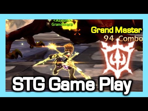 www dragonnest  2022 New  STG game play (GrandMaster) / Flexibility \u0026 Smooth skill combo / Dragon Nest Korea