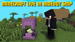 Welcome Back In HIDEOUT ❤️️ || Minecraft Public SMP | Minecraft Live With YoutuberSanket 🔥