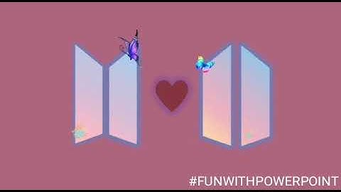 BTSXARMY LOGO-Powerpoint Animation