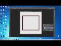 создание прямоугольной рамки на прозрачном фоне в фотошопе (Photoshop CS6 )