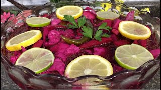 Pickled Red Cabbage Recipe الطرشي ? المخلل الأحمر العراقي طريقة ناجحة ومضمونة