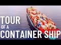 TOUR OF A CONTAINER SHIP