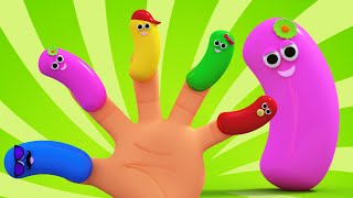 jelly bean finger family song nursery rhymes and children s song kids tv