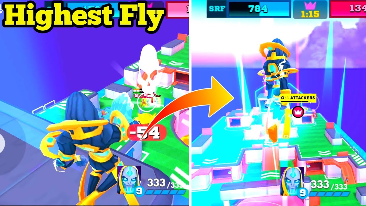 Best use of ARK ON Flying Ability | frag ark on gameplay | Frag Pro Shooter