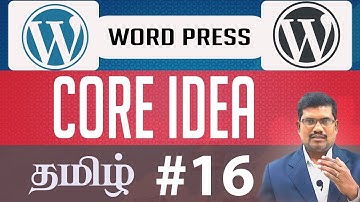 #16 Theme Development  - Core Idea || Wordpress in Tamil