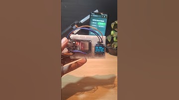 DIY ESP32 Smartwatch 🔥 | Clock 🕒 + Weather 🌦️ + Timer ⏳  #esp32 #diy #coding  #arduino #smartwatch