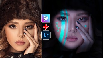 How to Edit Neon Light Effect in Picsart | Neon Glowing Effect| Picsart Mobile